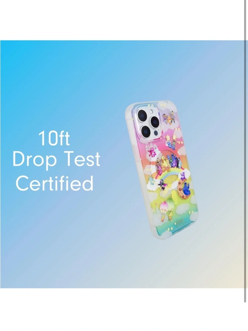 Sonix Protective Cases for iPhone 15 Pro Max Care Bears x Sesame Street 864-lb2